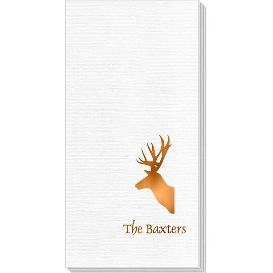 Deer Buck Deville Guest Towels